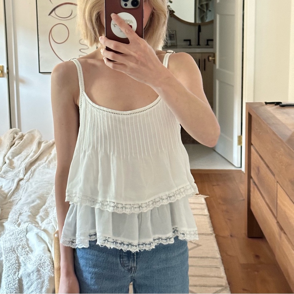 Anine Bing Lacey Tiered Camisole